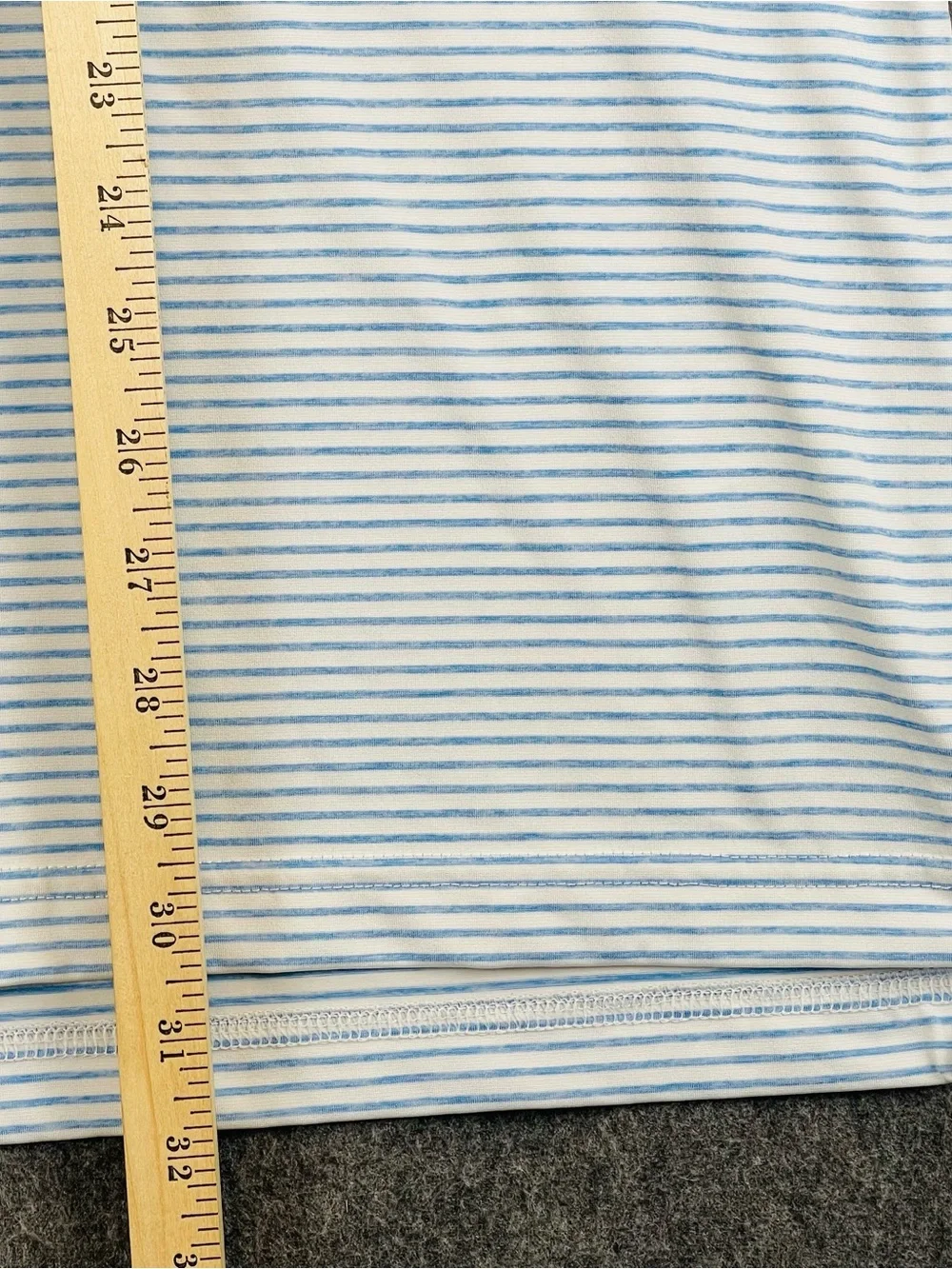 Vineyard Vines On-The-Go Sankaty Polo Shirt Men XL Blue Striped Performance - Picture 14 of 14